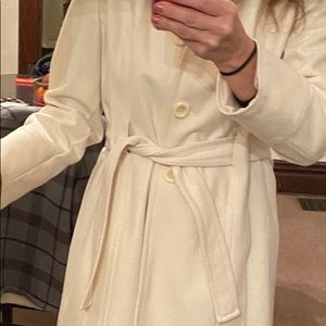 Anne Klein Cream dress coat